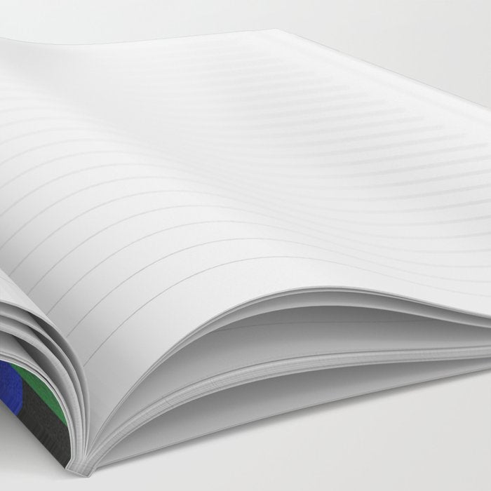 Dark plaid pattern Notebook Gallery Image 2