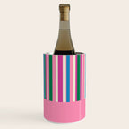 Color Block Stripes Cuff Pattern Pink Blue Green Wine Chiller Gallery Image 2