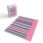 Color Block Stripes Cuff Pattern Pink Blue Green Jigsaw Puzzle Gallery Image 2