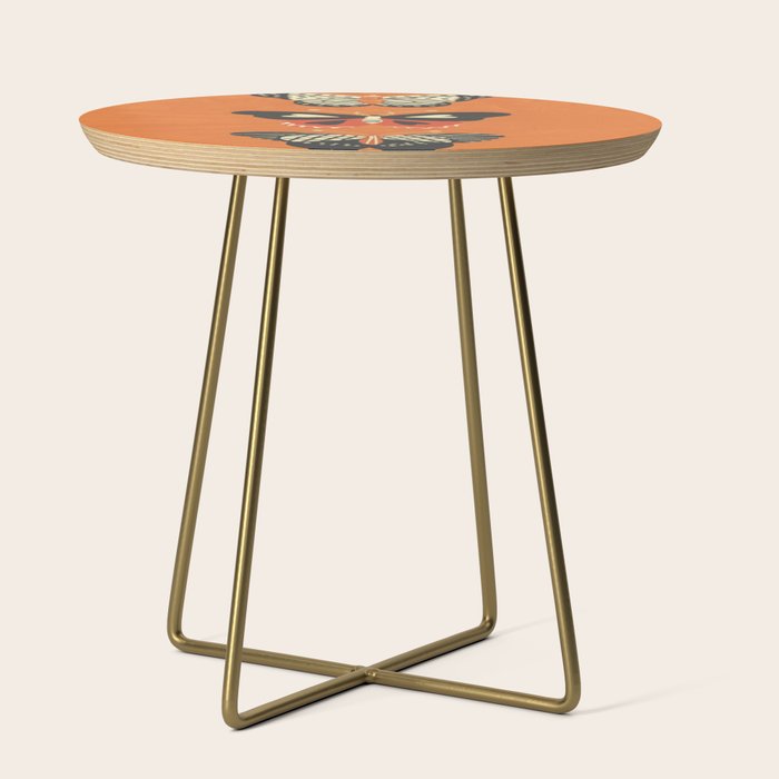 Butterflies in orange Side Table Gallery Image 1