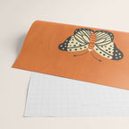 Butterflies in orange Wrapping Paper Gallery Image 2