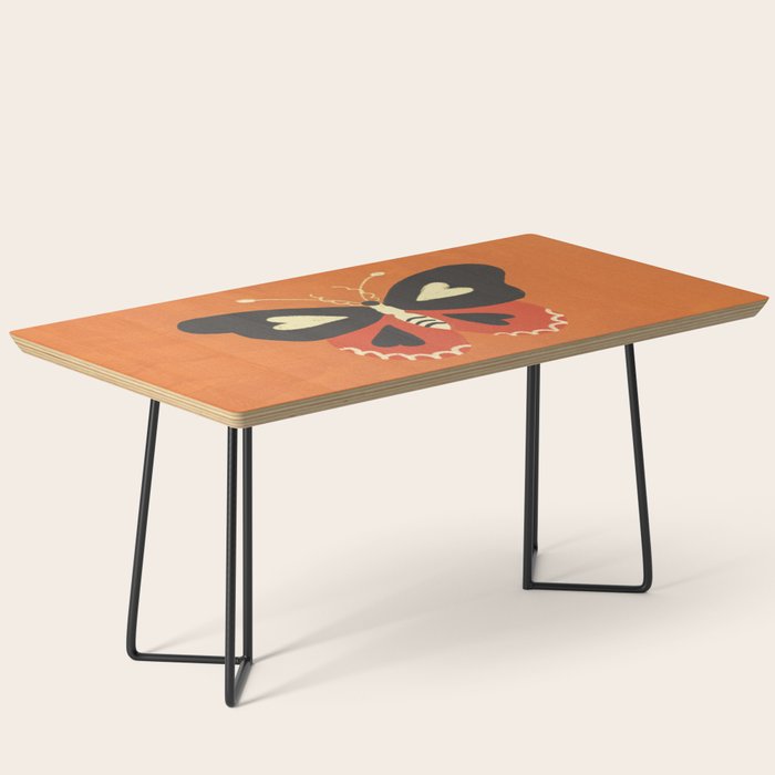 Butterflies in orange Coffee Table Gallery Image 1