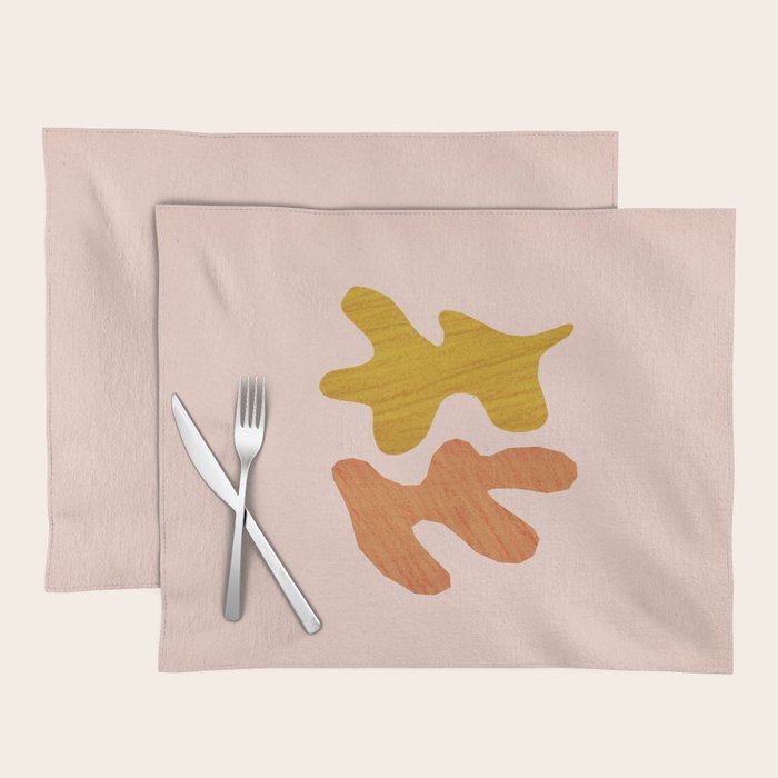 Matisse inspired shapes Placemat Gallery Image 1