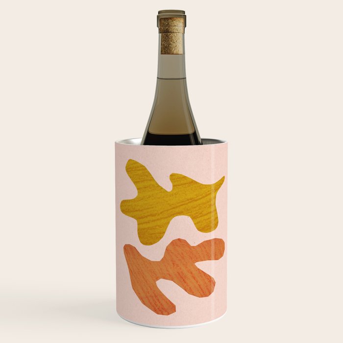 Matisse inspired shapes Wine Chiller Gallery Image 1