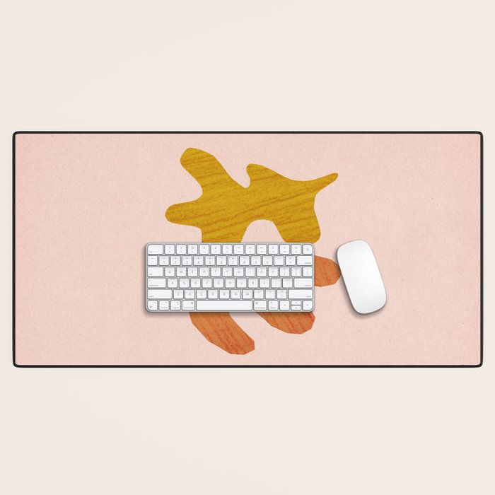 Matisse inspired shapes Desk Mat Gallery Image 1