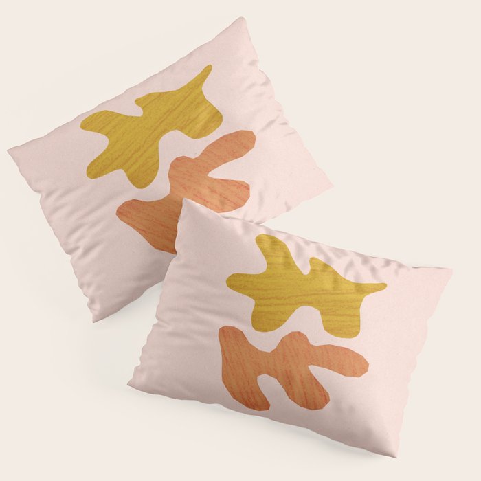 Matisse inspired shapes Pillow Sham Gallery Image 3