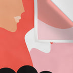 Girl Power we persist  #girlpower Wall Tapestry Gallery Image 3
