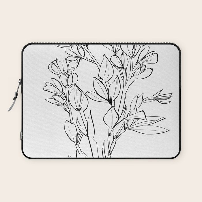 Floral 2 Laptop Sleeve Gallery Image 1