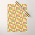  Bold Vintage Checks Pattern - Small XIX Wrapping Paper Gallery Image 1