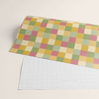  Bold Vintage Checks Pattern - Small XIX Wrapping Paper Gallery Image 2