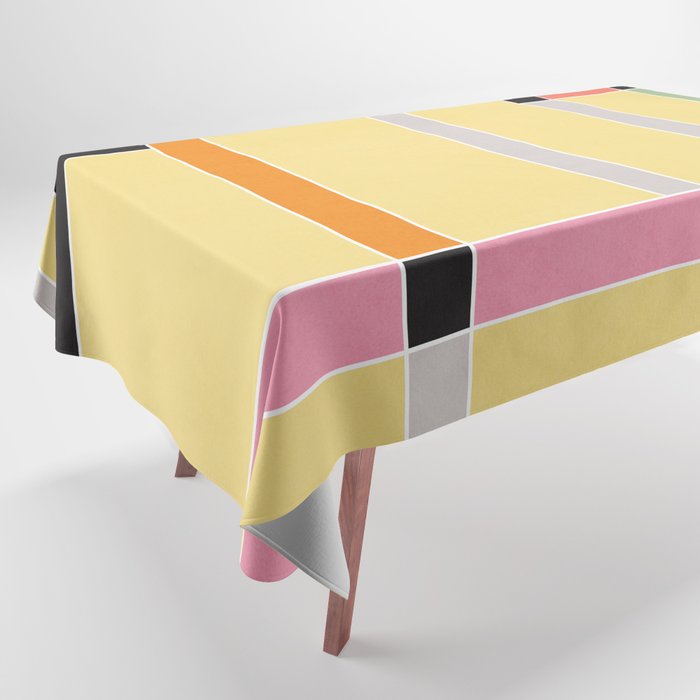 Minimal Geometric Abstraction 63 Tablecloth Gallery Image 1