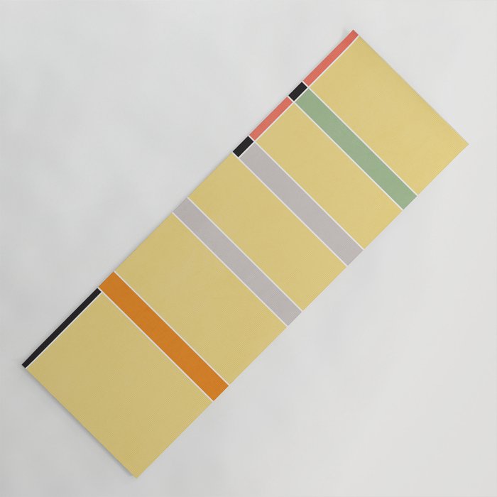 Minimal Geometric Abstraction 63 Yoga Mat Gallery Image 1