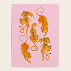 Three fierce tigers Poster Gallery Image 4