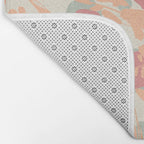 Abstract wild garden 2SM Bath Mat Gallery Image 2