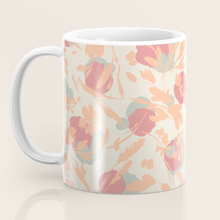 Abstract wild garden 2SM Coffee Mug Gallery Image 3