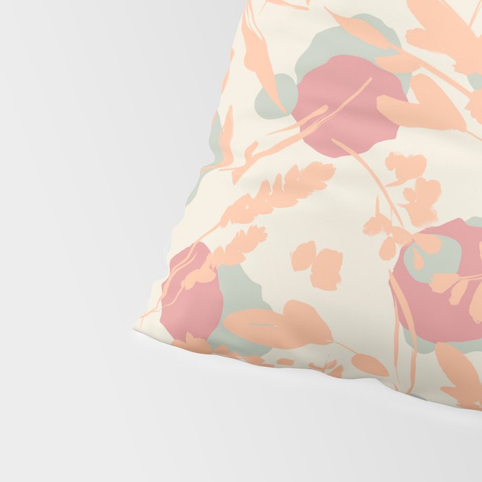 Abstract wild garden 2SM Pillow Sham Gallery Image 4