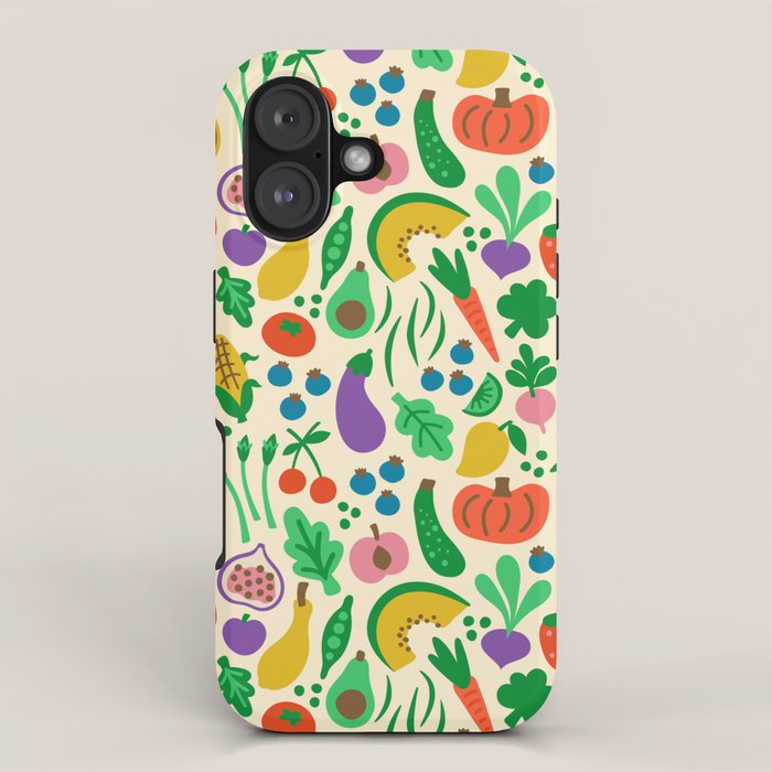Fruits and Vegetables iPhone Case Gallery Image 1