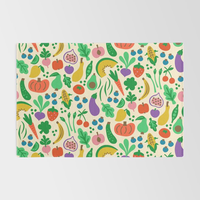 Fruits and Vegetables Rug Gallery Image 2