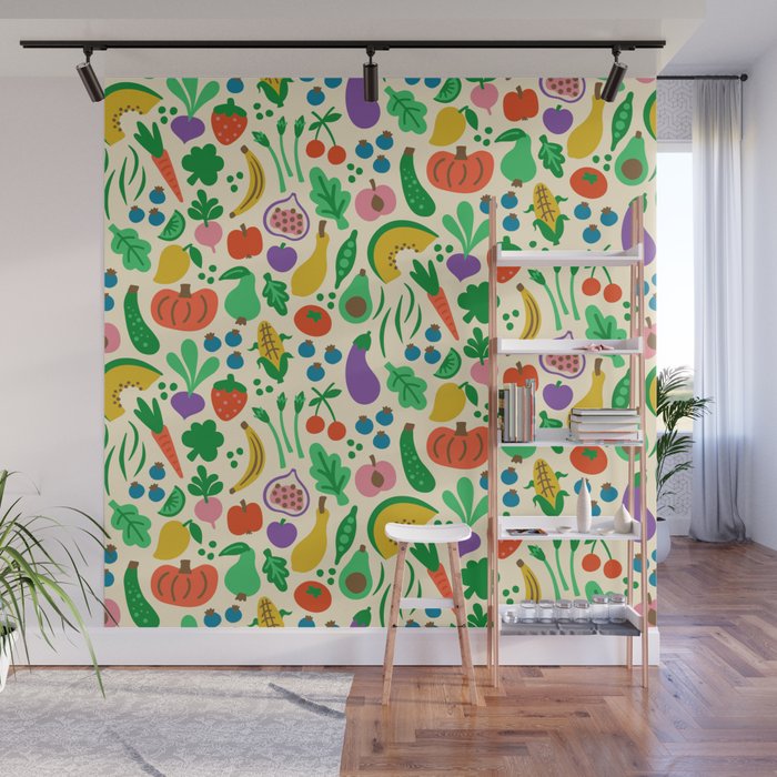 Fruits and Vegetables Wall Mural Gallery Image 1