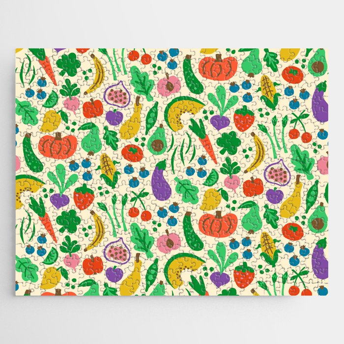 Fruits and Vegetables Jigsaw Puzzle Gallery Image 1