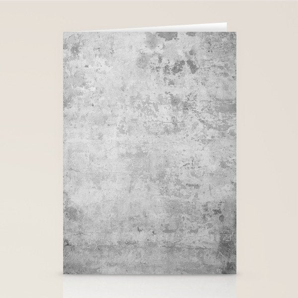 concrete wall vintage grey background,  wall texture * Stationery Card Gallery Image 1