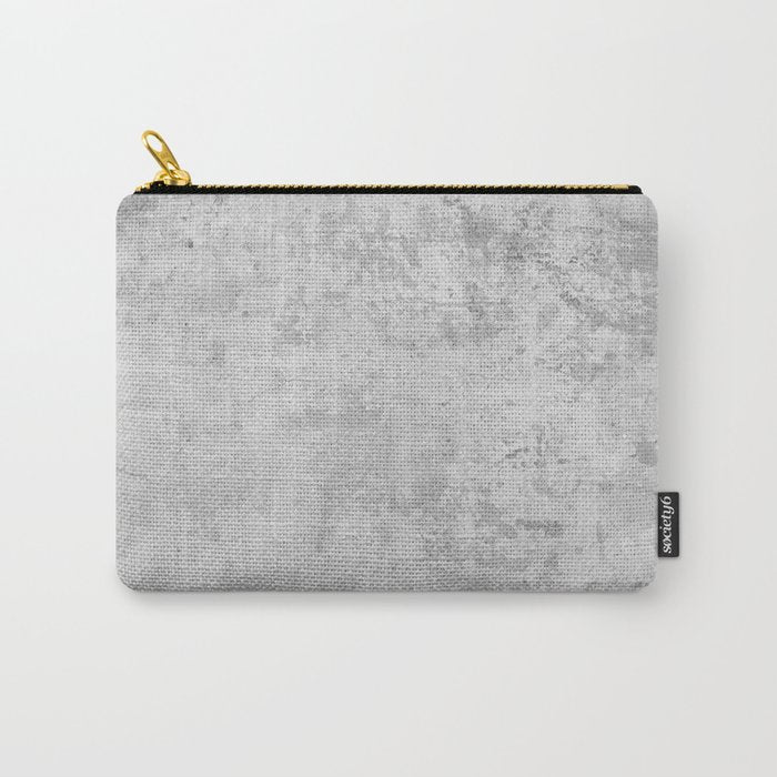 concrete wall vintage grey background,  wall texture * Carry All Pouch Gallery Image 1