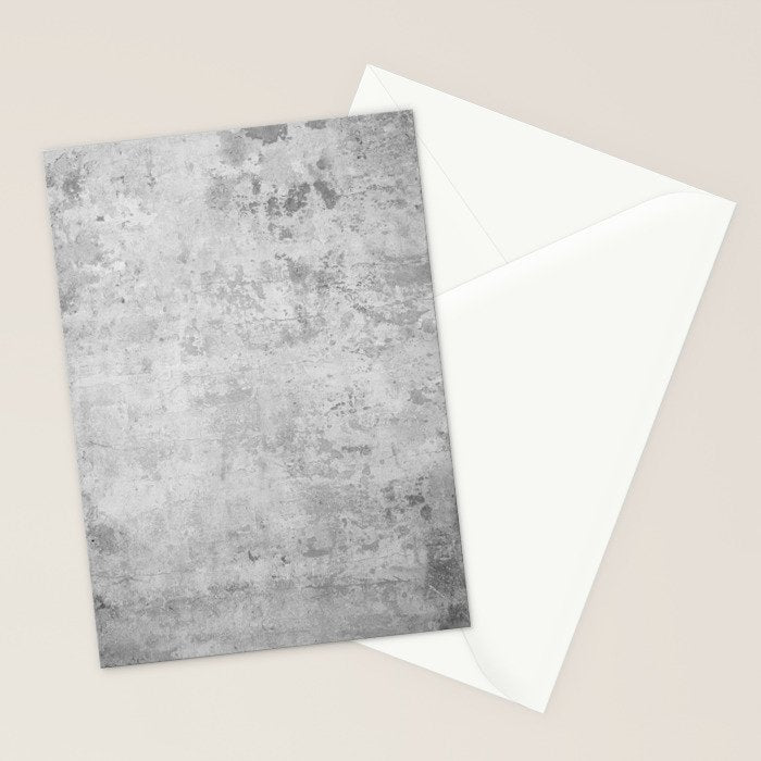 concrete wall vintage grey background,  wall texture * Stationery Card Gallery Image 2