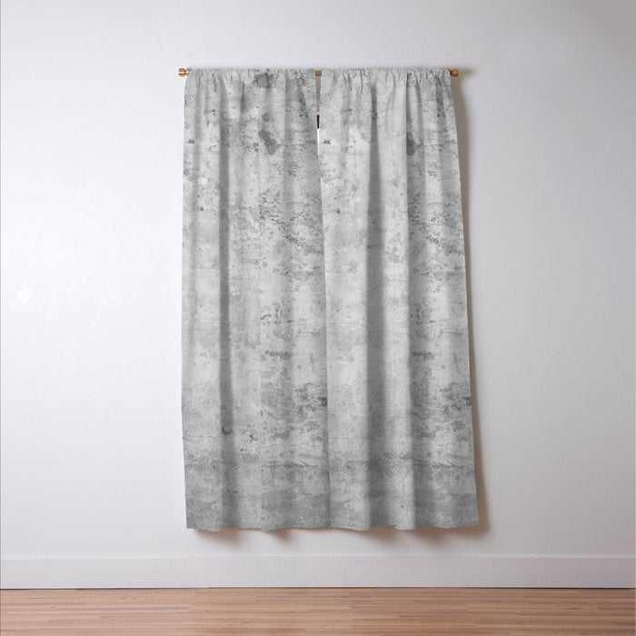 concrete wall vintage grey background,  wall texture * Window Curtain Gallery Image 3