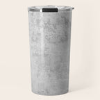 concrete wall vintage grey background,  wall texture * Travel Mug Gallery Image 1