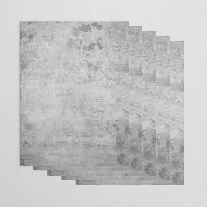 concrete wall vintage grey background,  wall texture * Wrapping Paper Gallery Image 3