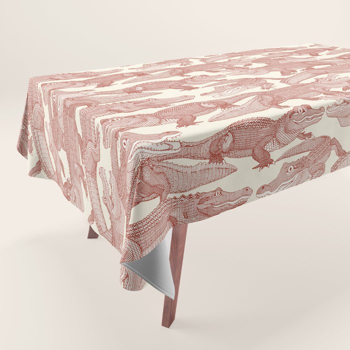 just alligators paprika Tablecloth Gallery Image 1