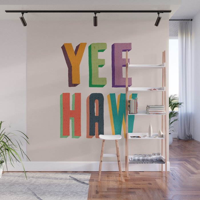 Yee haw Wall Mural Gallery Image 1