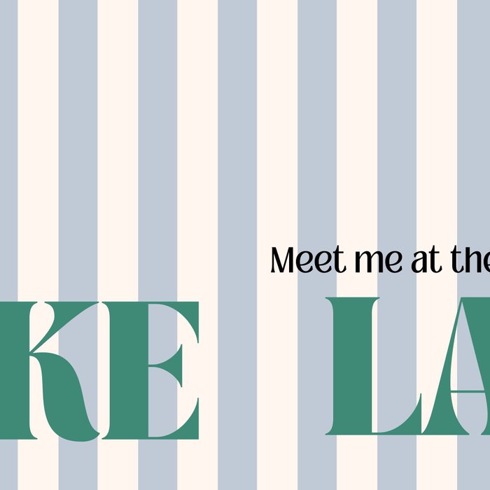 Meet me at the lake Coffee Mug Gallery Image 2