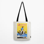 Jamaica Vintage Travel Poster, 1950 Tote Bag Gallery Image 2