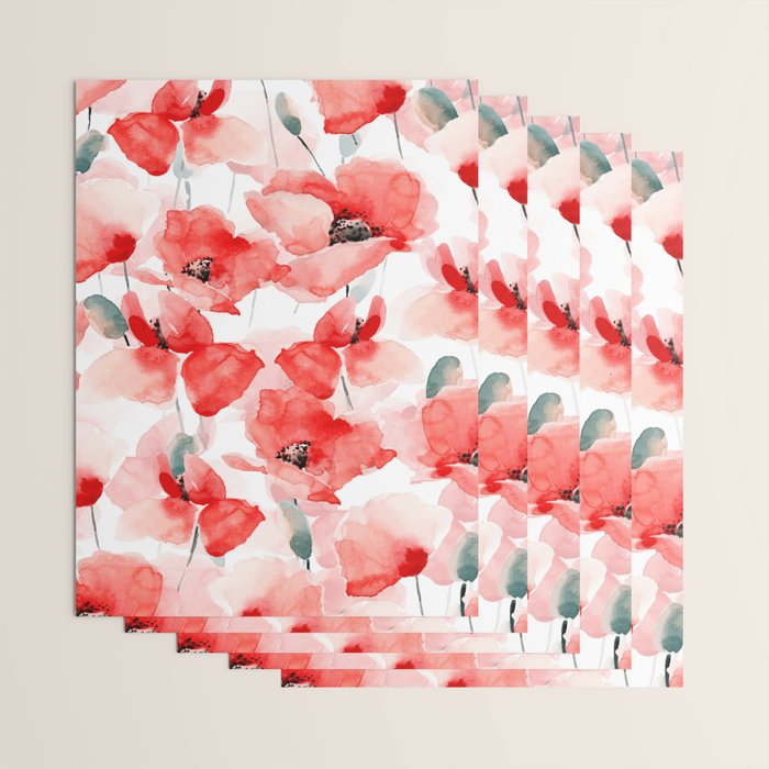 Poppies   Wrapping Paper Gallery Image 3