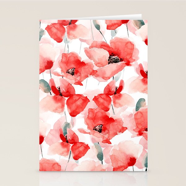 Poppies   Stationery Card Gallery Image 2