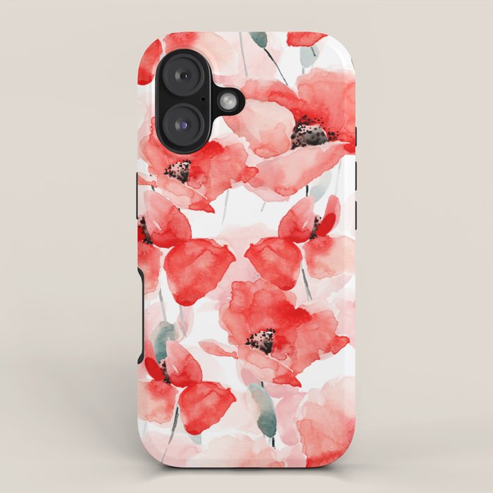 Poppies   iPhone Case Gallery Image 1