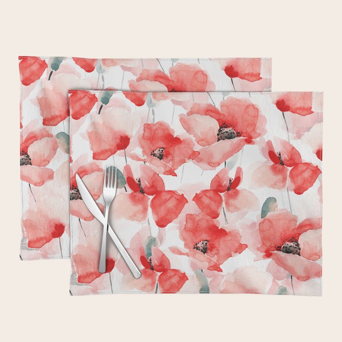 Poppies   Placemat Gallery Image 1