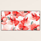 Poppies   Desk Mat Gallery Image 3