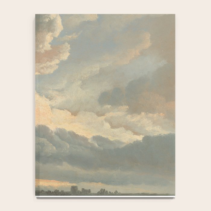 Study of Clouds with a Sunset near Rome, 1786 Notebook Gallery Image 4