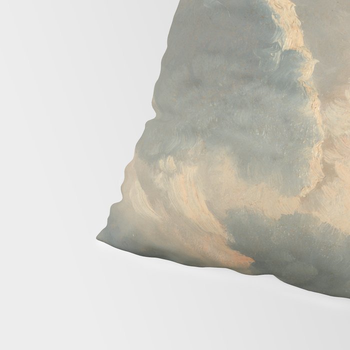 Study of Clouds with a Sunset near Rome, 1786 Pillow Sham Gallery Image 4
