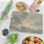 Study of Clouds with a Sunset near Rome, 1786 Cutting Board Gallery Image 2