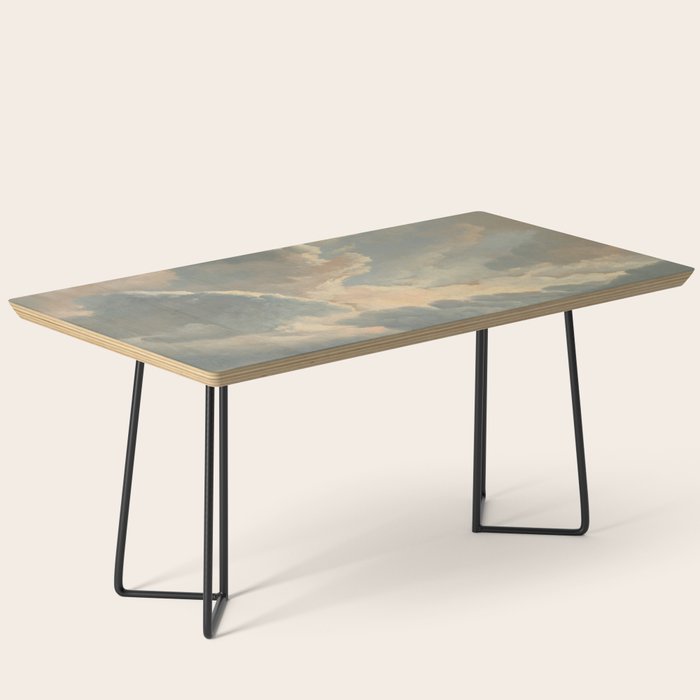 Study of Clouds with a Sunset near Rome, 1786 Coffee Table Gallery Image 1