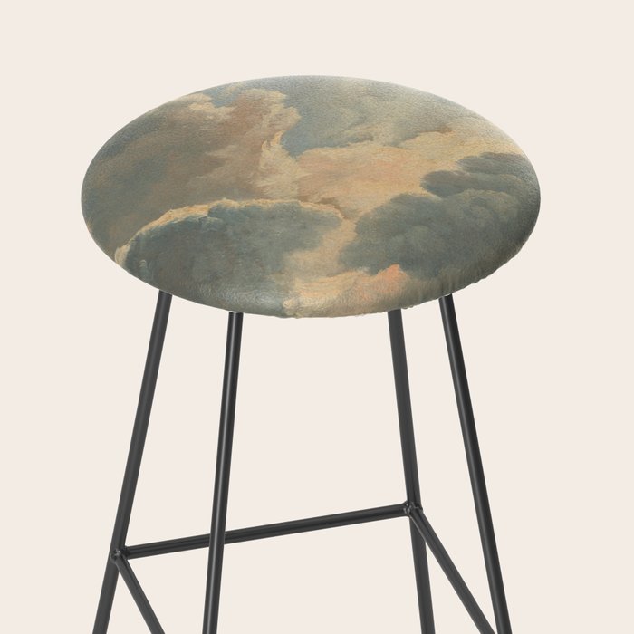 Study of Clouds with a Sunset near Rome, 1786 Stool Gallery Image 2