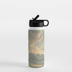 Study of Clouds with a Sunset near Rome, 1786 Water Bottle Gallery Image 1