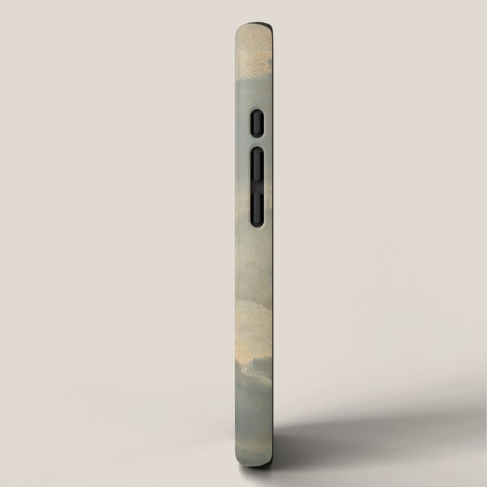 Study of Clouds with a Sunset near Rome, 1786 iPhone Case Gallery Image 2