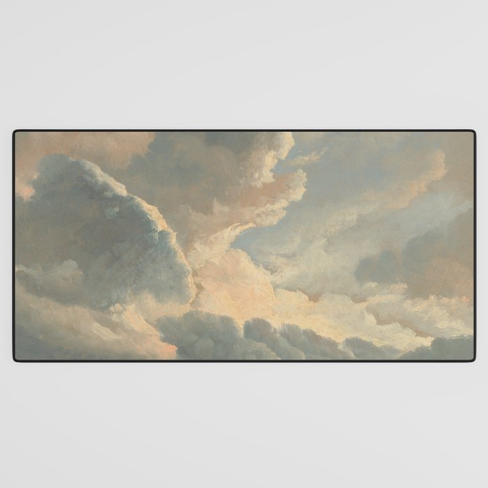 Study of Clouds with a Sunset near Rome, 1786 Desk Mat Gallery Image 3