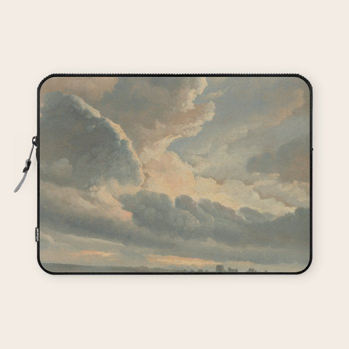 Study of Clouds with a Sunset near Rome, 1786 Laptop Sleeve Gallery Image 1