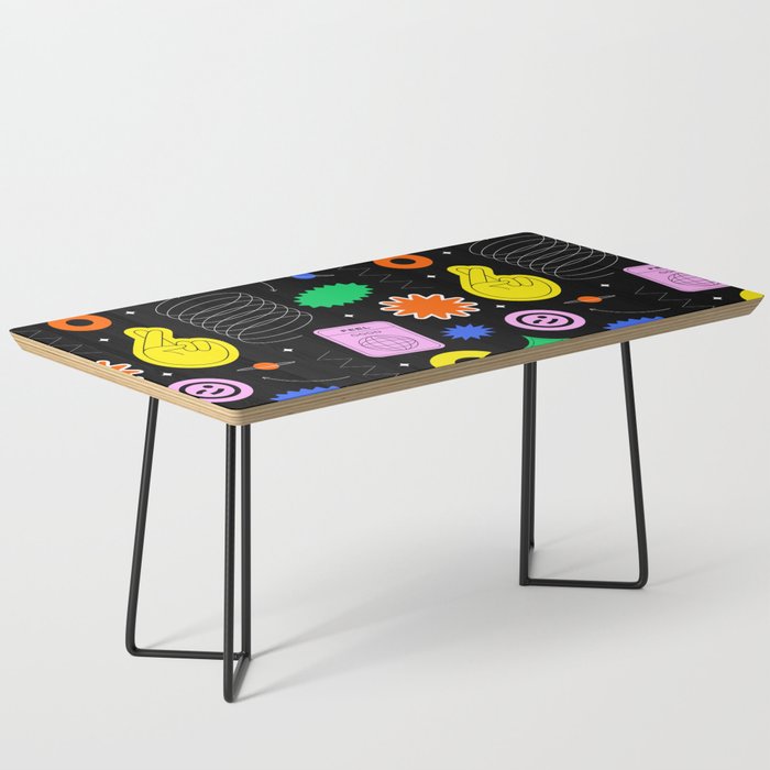 Modern minimalist art sticker pattern Coffee Table Gallery Image 1