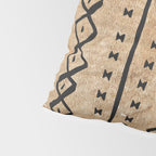 Black and Brown Texture Mud Cloth Pattern  Pillow Sham Gallery Image 4